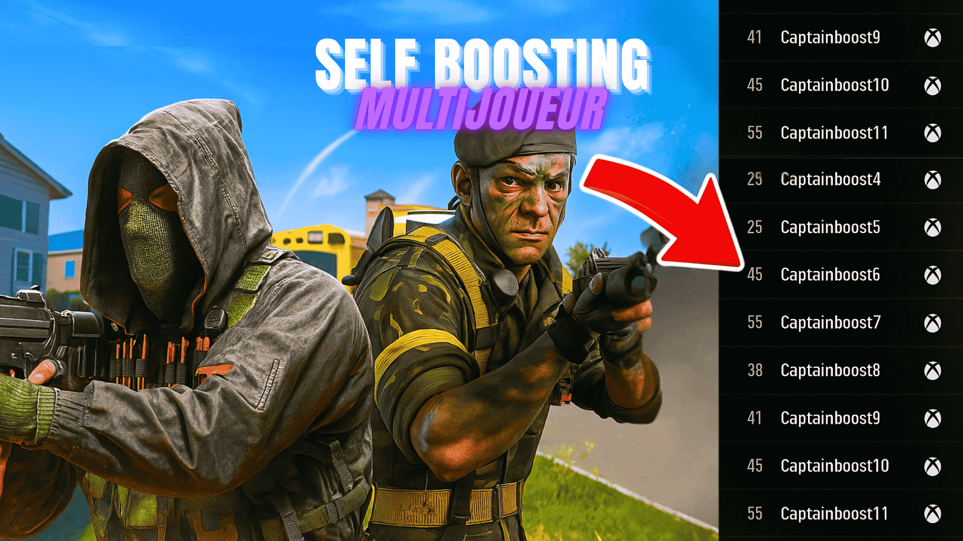 SELF-BOOSTING MULTIJOUEUR